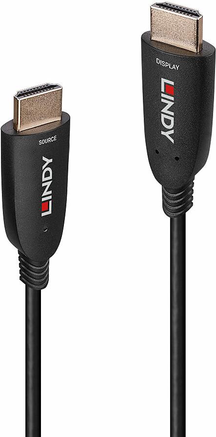 Купить Lindy 60m Fibre-Optic-Hybrid HDMI 8K60 Kabel - 60 m - HDMI Typ A (Standard) - HDMI Typ A (Standard) - 48 Gbit/s - Schwarz (38516) в магазине wardena.ru
