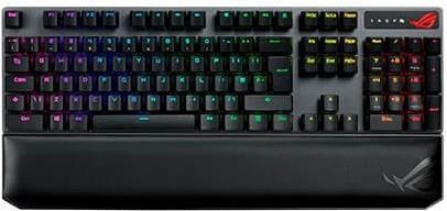 Купить Asus WIRELESS MECHANICAL KEYBOARD ROG STRIX SCOPE NX (90MP02I6-BKSA00) в магазине wardena.ru