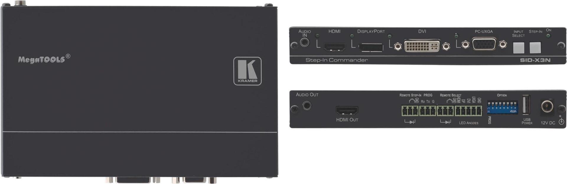 Купить Kramer MegaTOOLS SID-X3N - Erweiterung für Video/Audio - bis zu 50 m (20-80238090) в магазине wardena.ru