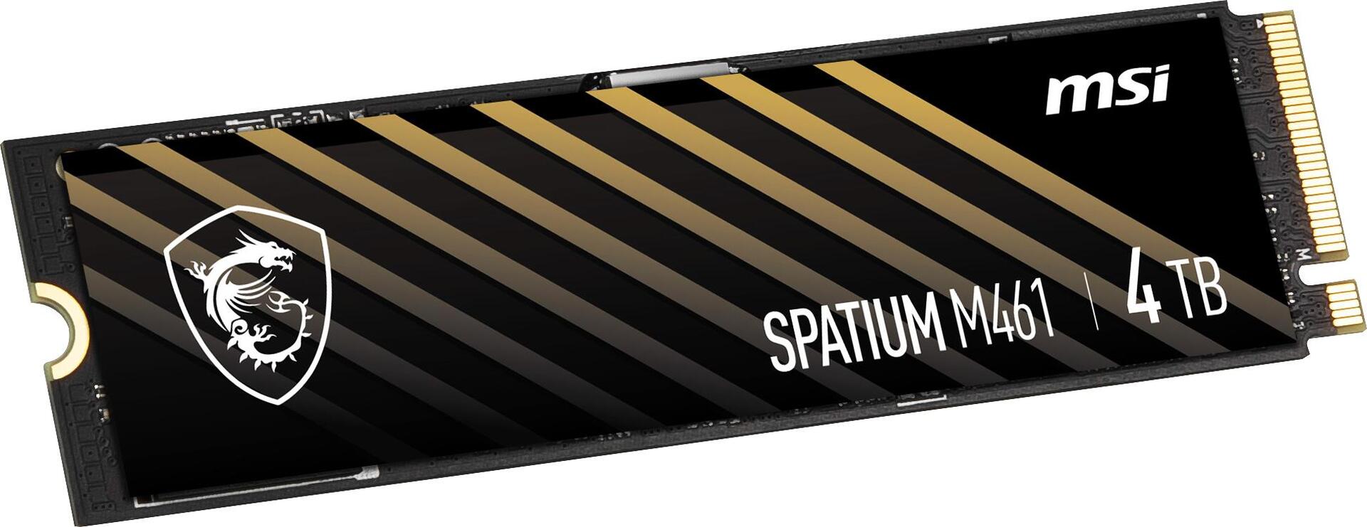 Купить MSI SPATIUM M461 PCIe 4.0 NVMe M.2 4TB PCI Express 4.0 3D NAND (S78-440R030-P83) в магазине wardena.ru
