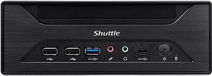 Купить Shuttle XPC slim XH610 - Barebone - Slim-PC - LGA1700-Sockel - Intel H610 - keine CPU - RAM 0GB - GigE, 2,5 GigE - Schwarz (XH610) в магазине wardena.ru