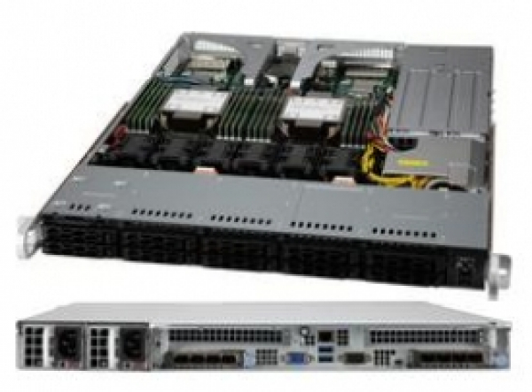 Купить Chassis Supermicro CSE-LB16AC10-R860AW 1U 860W Redundant Hot-Swap 10xHDD SATA/SAS в магазине wardena.ru