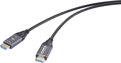 Купить SpeaKa Professional HDMI Glasfaser Anschlusskabel HDMI-A Stecker Stecker 80 m Schwarz (SP-12842684) в магазине wardena.ru