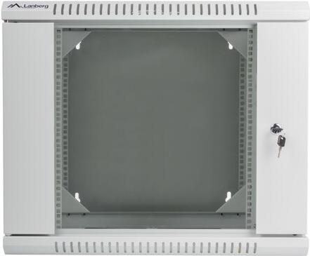 Купить Lanberg WF02-6609-10S Rack 9U Wandmontiertes Regal Grau (WF02-6609-10S) в магазине wardena.ru