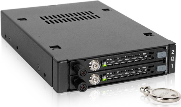 Купить ICY Dock ToughArmor EX MB492SKL-B - Mobiles Speicher-Rack - 2.5" (6.4 cm) - Schwarz (MB492SKL-B) в магазине wardena.ru