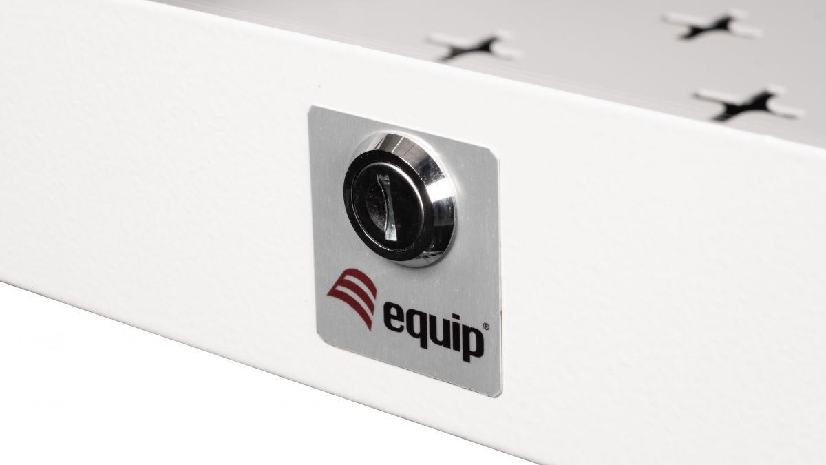 Купить Equip Slim Flex 19' Schrank - 5HE - RAL7035 Grau - Wandmontiertes Regal - 2U/3U - 30 kg - Sperrschloss - Ablageschienen - 8,5 kg (ESF-05-G) в магазине wardena.ru