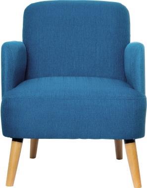 Купить Besuchersessel Brooks blau (FTBRO.23.06) в магазине wardena.ru