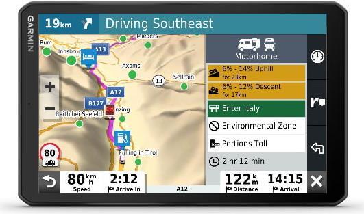 Купить Garmin Camper 890 Navigationssystem Handgeführt 20,3 cm (8" ) TFT Touchscreen 387 g Schwarz (010-02425-11) в магазине wardena.ru