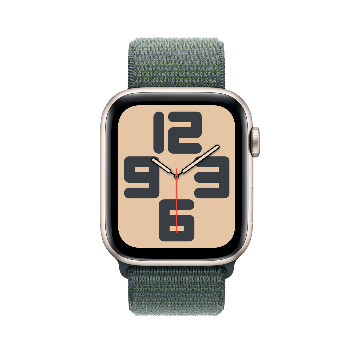 Купить Apple Watch SE GPS + Cellular 44mm Starlight Aluminium Case mit Lake Green Sport Band (MXGV3QF/A) в магазине wardena.ru