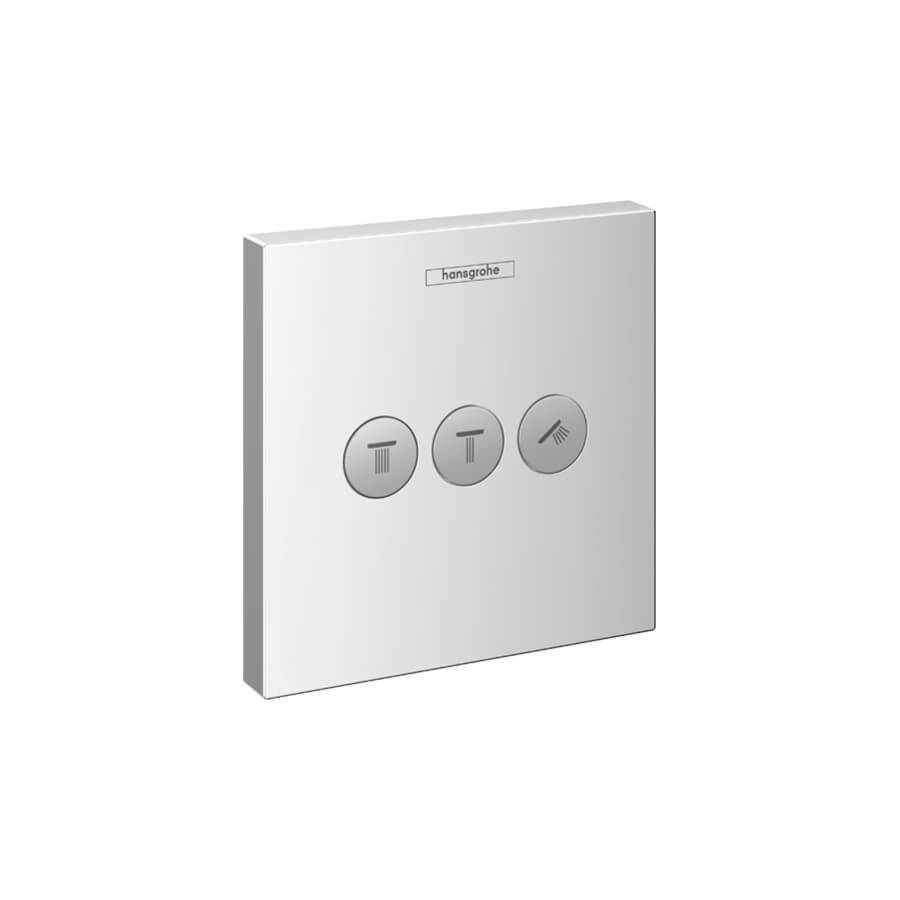Купить Hansgrohe ShowerSelect Вентиль скрытого монтажа для 3 потребителей бронза 15764140 в магазине wardena.ru