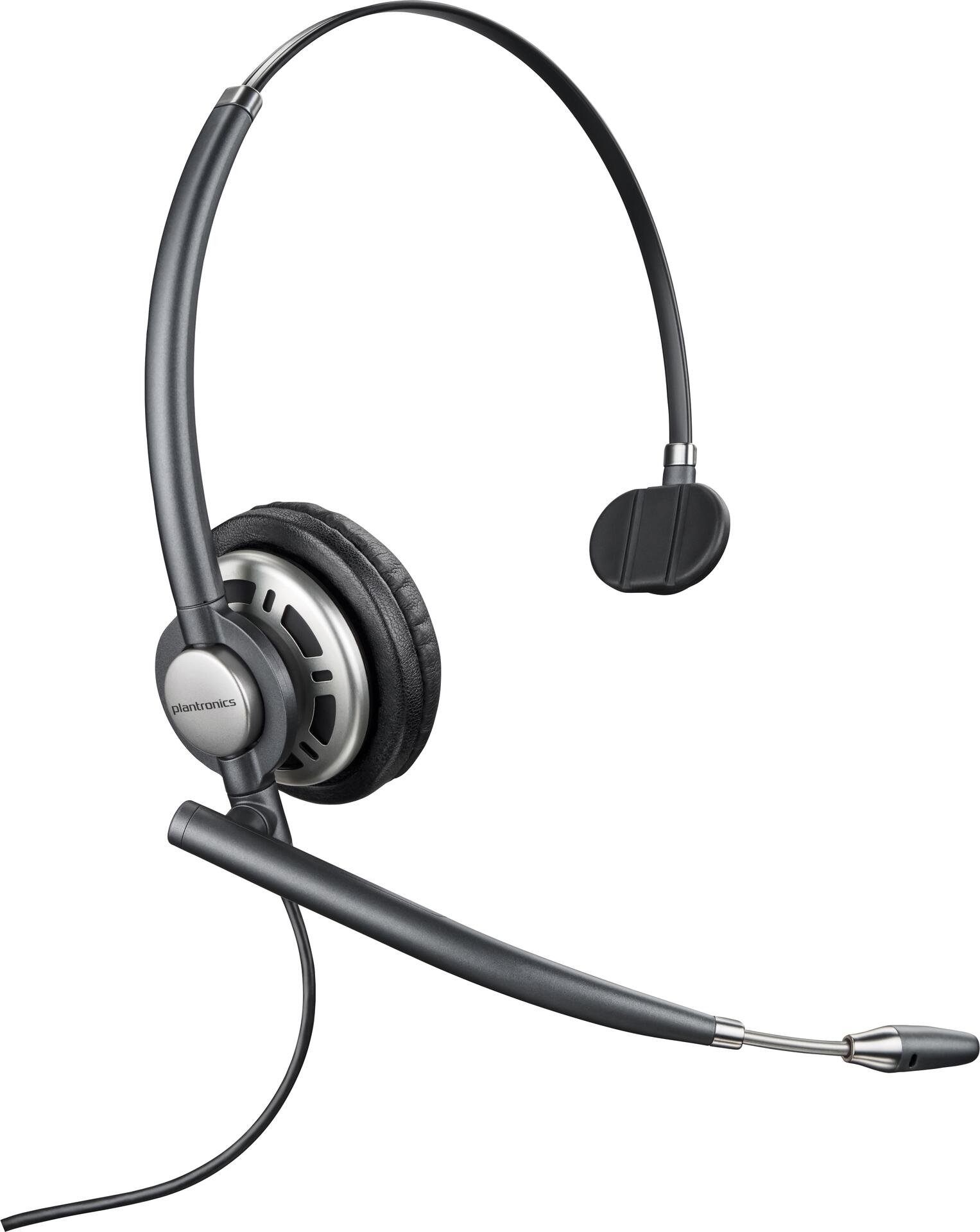 Купить HP Poly EncorePro HW710D Headset - Kabelgebunden - Anrufe/Musik - Kopfhörer - Schwarz (783N6AA) в магазине wardena.ru