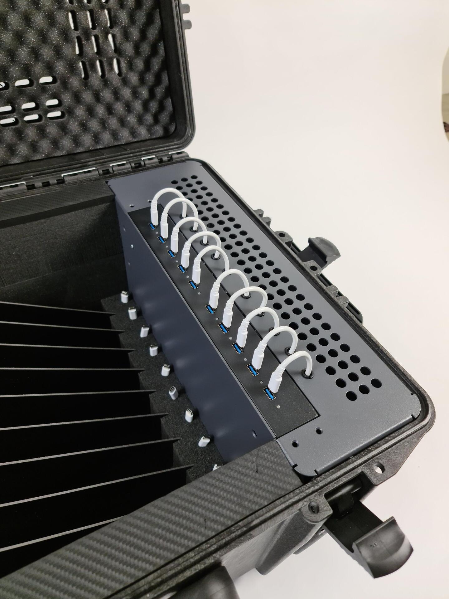 Купить LEBA NoteCase - Aufbewahrungsbox - für 10 Notebooks - verriegelbar - Polypropylen Copolymer - Schwarz (NCASE-10LAP-UC-SC) в магазине wardena.ru