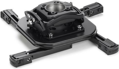 Купить Chief Mini Elite Universal Projector Mount (Keyed Lock) - Black - Klammer - für Projektor - Stahl - Schwarz - Deckenmontage (RSMAU) в магазине wardena.ru