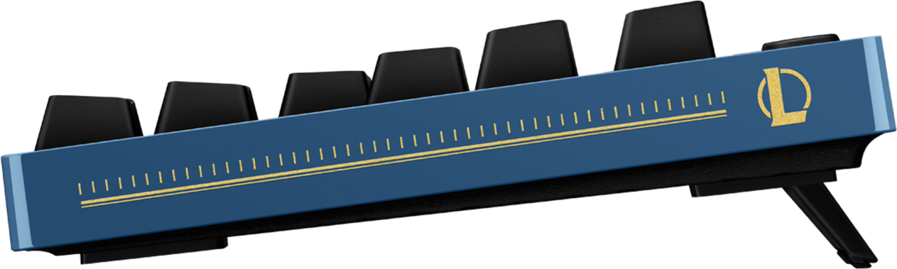 Купить Logitech G PRO League of Legends Edition - Tastatur - Hintergrundbeleuchtung - USB - AZERTY - Französisch - Tastenschalter: GX Brown Tactile (920-010535) в магазине wardena.ru
