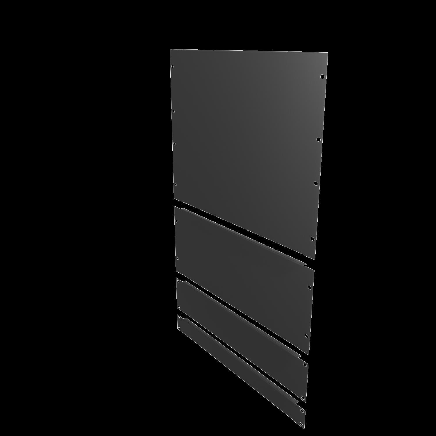 Купить Vertiv - Rack - Leerkonsolensatz - Schwarz - 48.3 cm (19") (VRA2002) в магазине wardena.ru