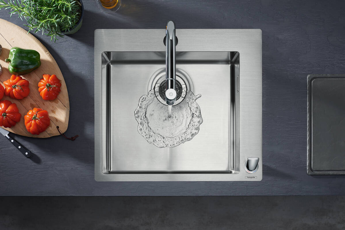 Купить Hansgrohe C71-F450-06 Комбинация для кухни 450 сталь 43201800 в магазине wardena.ru