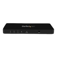 Купить StarTech.com 4K HDMI 4-Port Video Splitter - 1x2 HDMI Splitter w - Solid Aluminum Housing - 4K @ 30 Hz - Video/Audio-Schalter - 4 x HDMI - Desktop (ST124HD4K) в магазине wardena.ru