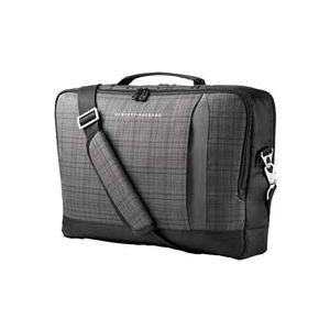 Купить Hewlett-Packard HP Slim Ultrabook Top Load - Notebook-Tasche - 39,6 cm (15.6") - Gray Plaid, Black Twill (F3W15AA) в магазине wardena.ru