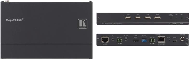 Купить KRAMER TP-590RXR Empfaenger Fuer HDBaseT 2.0 HDMI 4K Audio RS232 IR USB Out (50-80319090) в магазине wardena.ru