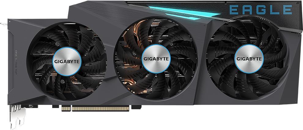 Купить Gigabyte GeForce RTX 3080 EAGLE 12G - Grafikkarten - GF RTX 3080 - 12GB GDDR6X - PCIe 4,0 x16 - 2 x HDMI, 3 x DisplayPort (GV-N3080EAGLE-12GD) в магазине wardena.ru