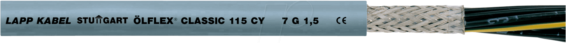 Купить ÖLFLEX CLASSIC 115 CY Steuerleitung 4 G 1.50 mm² Grau 1136304 100 m - Kabel - 100 m (1136304) в магазине wardena.ru
