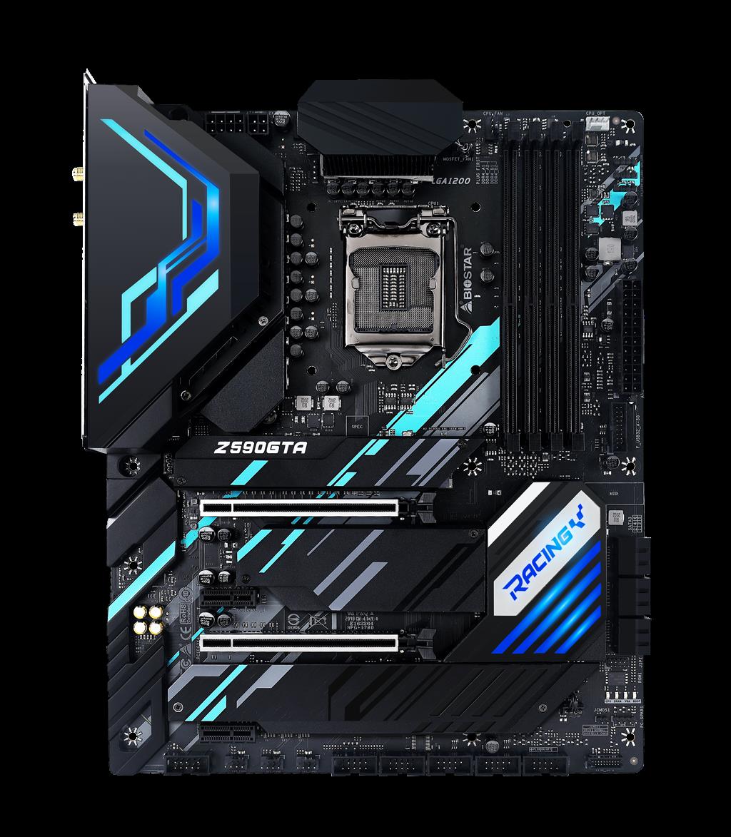 Купить Biostar Z590GTA - Motherboard - ATX - LGA1200-Sockel - Z590 - USB 3,2 Gen 1, USB 3,2 Gen 2, USB-C Gen 2x2 - 2,5 Gigabit LAN - Onboard-Grafik (CPU erforderlich) - HD Audio (8-Kanal) (Z590GTA) в магазине wardena.ru