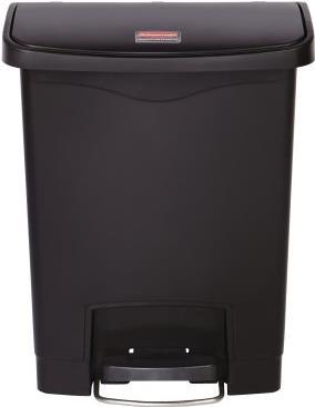 Купить Rubbermaid 1883609 Mülleimer 30 l Rechteckig Kunststoff - Harz Schwarz (1883609) в магазине wardena.ru