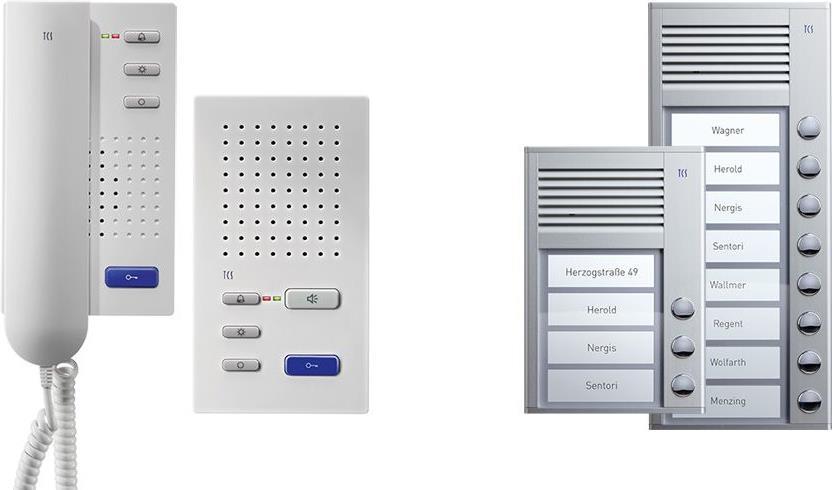 Купить TCS PPA04-EN/02 Audio-Intercom-System Weiß (PPA04-EN/02) в магазине wardena.ru