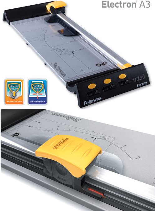 Купить Fellowes Electron A3 - Trimmer - 460 mm - Papier (5410501) в магазине wardena.ru