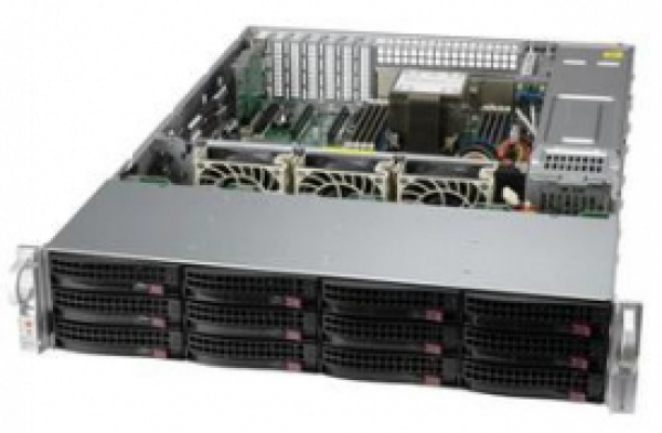 Купить Server Supermicro SSG-520P-ACTR12H Storage • 826BTS-R802LPB • X12SPi-TF • 2U IPMI NVMe в магазине wardena.ru