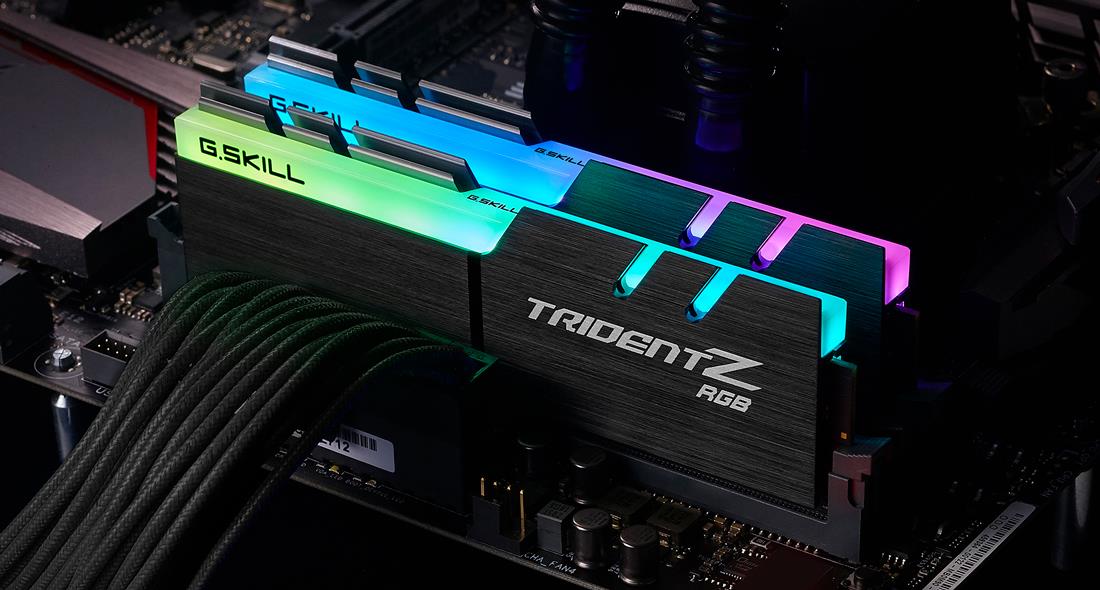 Купить G.Skill TridentZ RGB Series - DDR4 - Kit - 64 GB: 2 x 32 GB - DIMM 288-PIN - 3200 MHz / PC4-25600 - CL16 - 1.35 V - ungepuffert - non-ECC (F4-3200C16D-64GTZR) в магазине wardena.ru