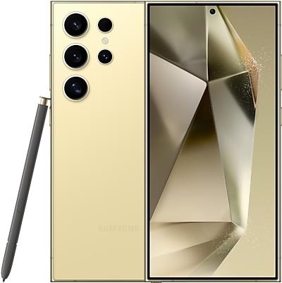 Купить Samsung Galaxy S24 Ultra - 5G Smartphone - Dual-SIM - RAM 12 GB / Interner Speicher 1 TB - OLED-Display - 6.8" - 3120 x 1440 Pixel (120 Hz) - 4x x Rückkamera 200 MP, 50 MP, 12 MP, 10 MP - front camera 12 MP - Titanium Ye (SM-S928BZYPEUB) в магазине wardena.ru