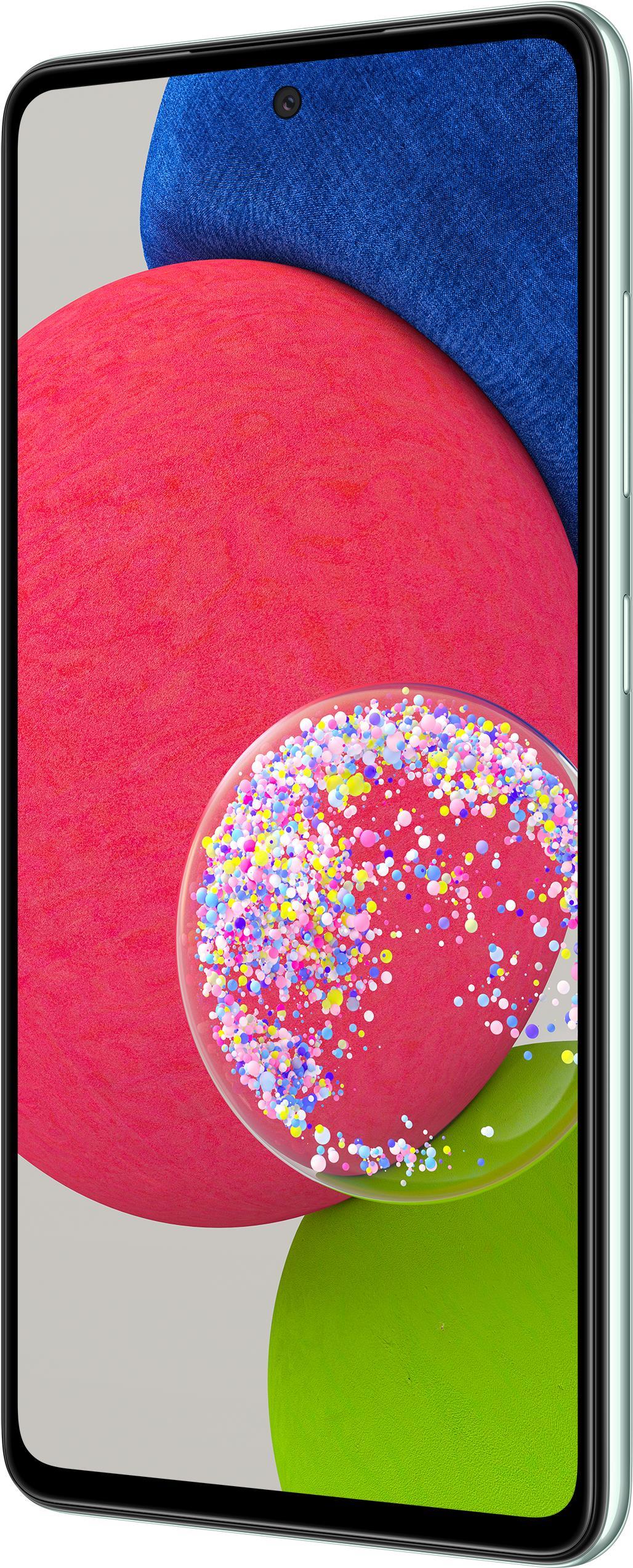 Купить Samsung Galaxy A52s 5G SM-A528B 16,5 cm (6.5" ) Hybride Dual-SIM Android 11 USB Typ-C 6 GB 128 GB 4500 mAh Mintfarbe (SM-A528BLGDEUB) в магазине wardena.ru