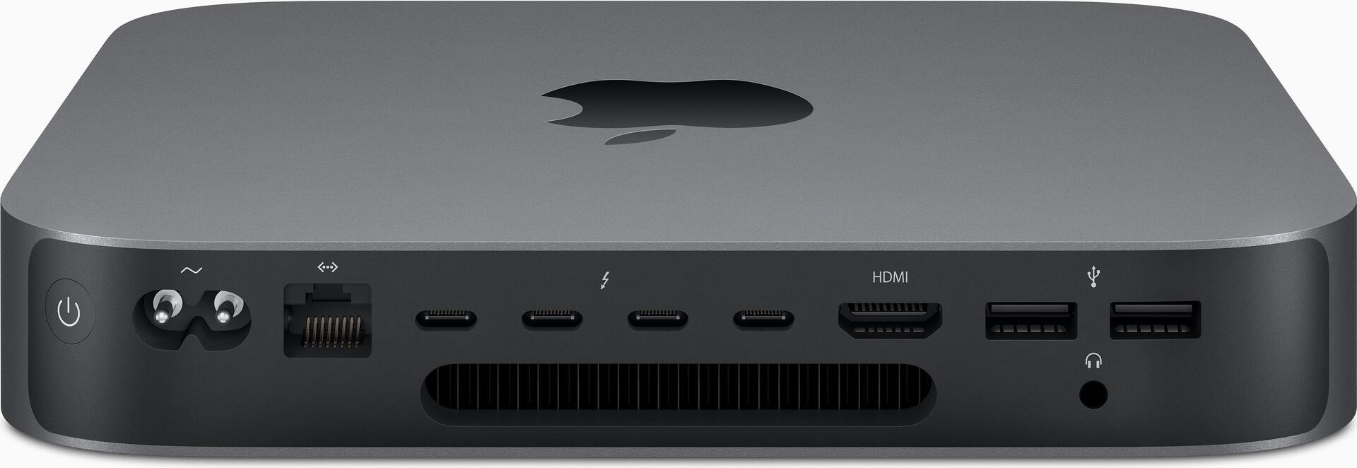 Купить Apple Mac mini Intel® Core™ i5 der achten Generation 16 GB DDR4-SDRAM 1000 GB SSD mini PC Grau Mini-PC mac OS Catalina (MXNG2D/A-324192) в магазине wardena.ru