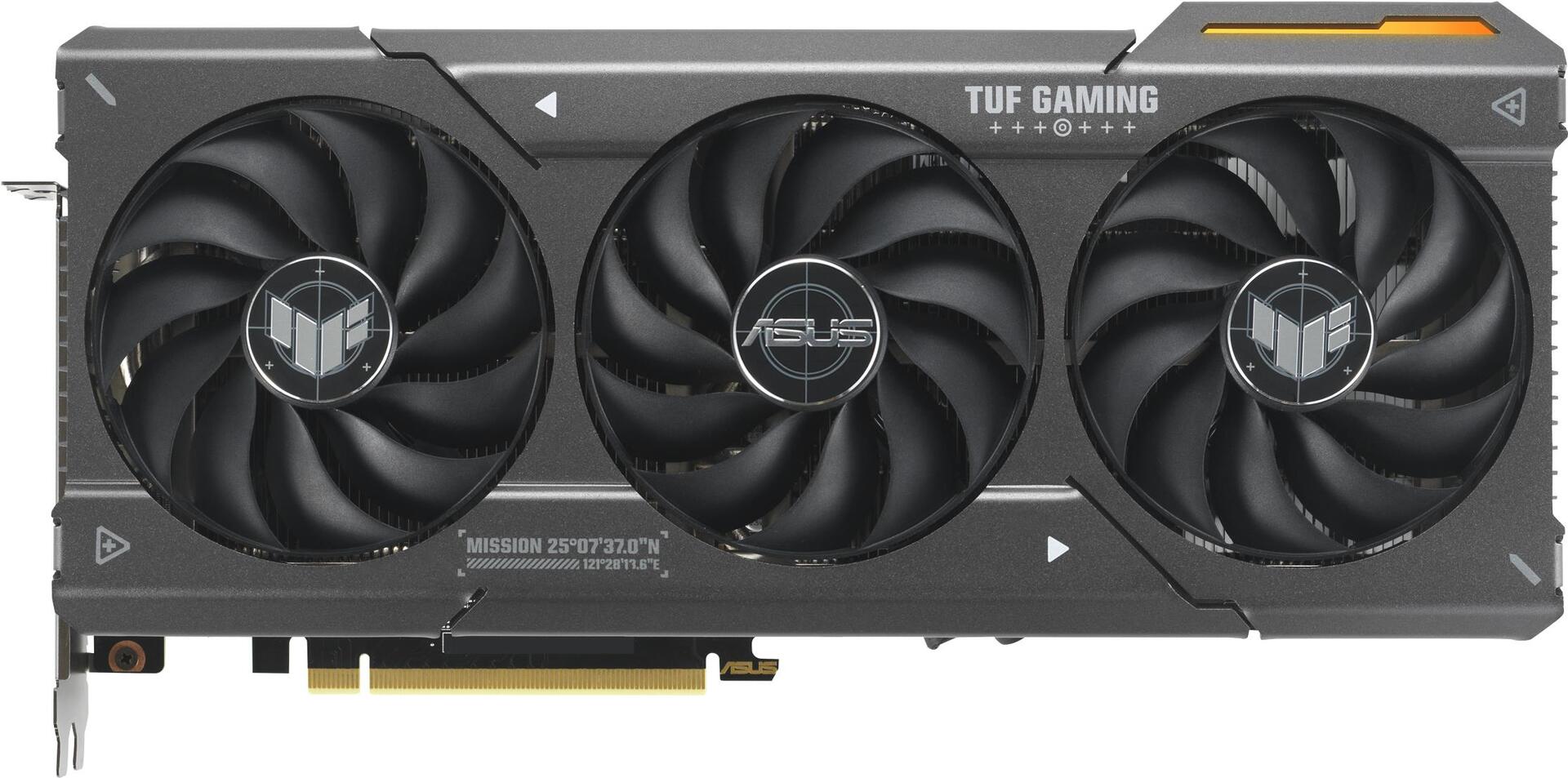 Купить ASUS TUF Gaming TUF-RX7600XT-O16G-GAMING AMD Radeon RX 7600 XT 16 GB GDDR6 (90YV0K20-M0NA00) в магазине wardena.ru