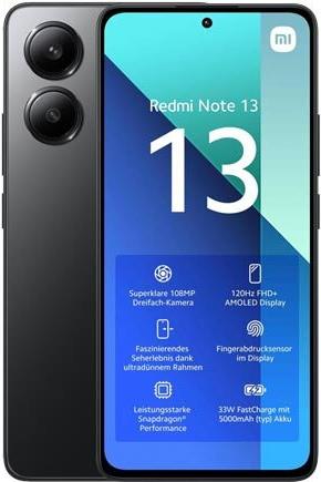 Купить Xiaomi Redmi 13 4G 128GB, 8GB RAM, Midnight Black в магазине wardena.ru