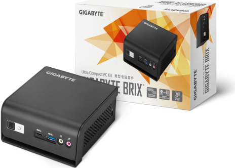 Купить GIGA-BYTE BRIX JASPER LAKE CELERON N4500 1XDIMM 1GBE WIFI BT 3USB (GB-BMCE-4500C FANLES) в магазине wardena.ru