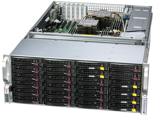 Купить Server Supermicro SSG-641E-E1CR36H Storage • 847BTS-R1K68LPBP5 • X13DEI-T • 4U IPMI в магазине wardena.ru