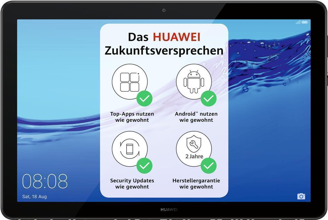 Купить Huawei MediaPad T5 4G LTE 16 GB 25,6 cm (10.1" ) Hisilicon Kirin 2 GB Wi-Fi 5 (802.11ac) Android 8.0 Schwarz (53011CHQ) в магазине wardena.ru