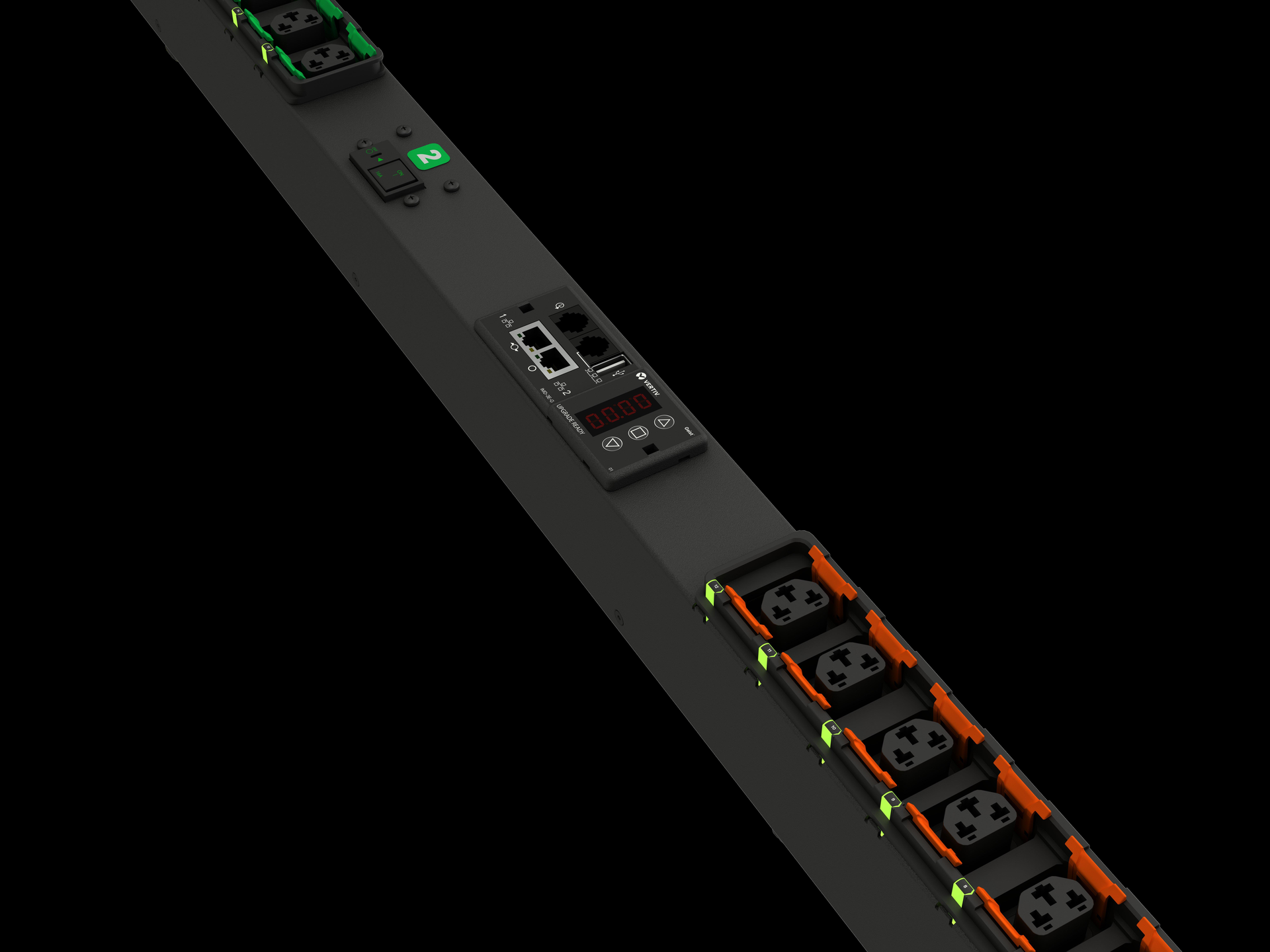 Купить Vertiv Geist MGU3EGB1-24CF13-3PS6B2A10-S Stromverteilereinheit (PDU) 24 AC-Ausgänge 0U Schwarz (VP7G9004) в магазине wardena.ru