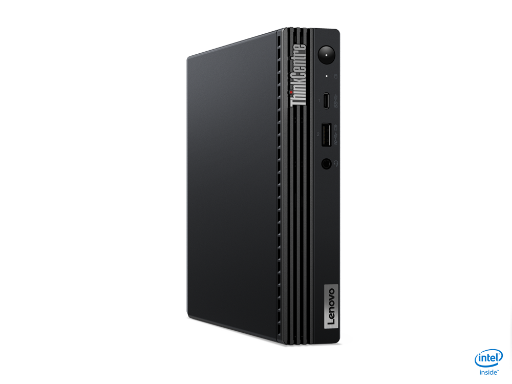 Купить Lenovo ThinkCentre M70q Gen 2 11MY - Mini - Core i3 10105T / 3 GHz - RAM 8 GB - SSD 256 GB - TCG Opal Encryption, NVMe - UHD Graphics 630 - GigE - WLAN: 802.11a/b/g/n/ac, Bluetooth 5.1 - kein Betriebssystem - Monitor: ke (11MY002EGE) в магазине wardena.ru