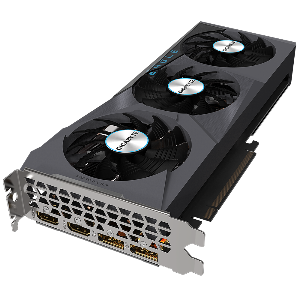 Купить Gigabyte Radeon RX 6700 XT EAGLE 12G - Grafikkarten - Radeon RX 6700 XT - 12 GB GDDR6 - PCIe 4.0 x16 - 2 x HDMI, 2 x DisplayPort (GV-R67XTEAGLE-12GD) в магазине wardena.ru