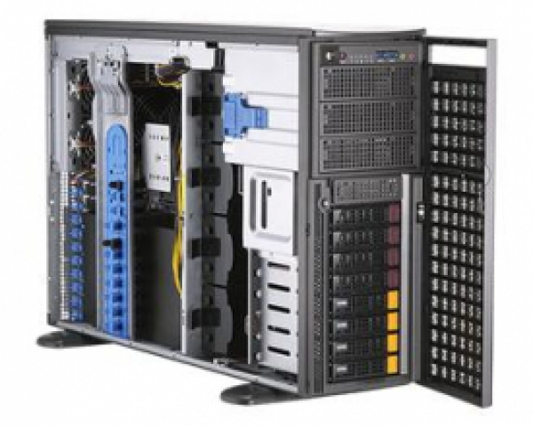 Купить Server Supermicro SYS-740GP-TNRT SuperWorkstation • 747BTS-R2K20BP • X12DPG-QT6-B • Mid-Tower IPMI NVMe в магазине wardena.ru