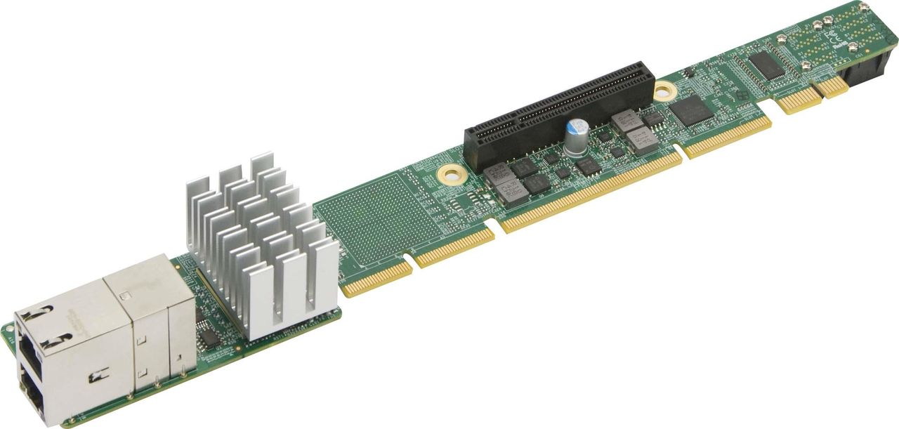 Купить Super Micro Supermicro Add-on Card AOC-URN2-i2XT 1U Ultra Riser - Netzwerkadapter - 10Gb Ethernet x 2 - für SuperServer 1028U-TNRT+ (AOC-URN2-i2XT) в магазине wardena.ru