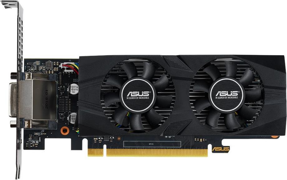 Купить ASUS GTX1650-O4G-LP-BRK - OC Edition - Grafikkarten - GF GTX 1650 - 4 GB GDDR5 - PCIe 3.0 x16 Low-Profile - DVI, HDMI, DisplayPort (90YV0D30-M0NA00) в магазине wardena.ru
