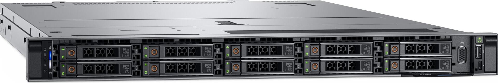 Купить DELL PowerEdge R6525 Server 960 GB Rack (1U) AMD EPYC 3 GHz 64 GB DDR4-SDRAM 800 W (PER6525NVME) в магазине wardena.ru