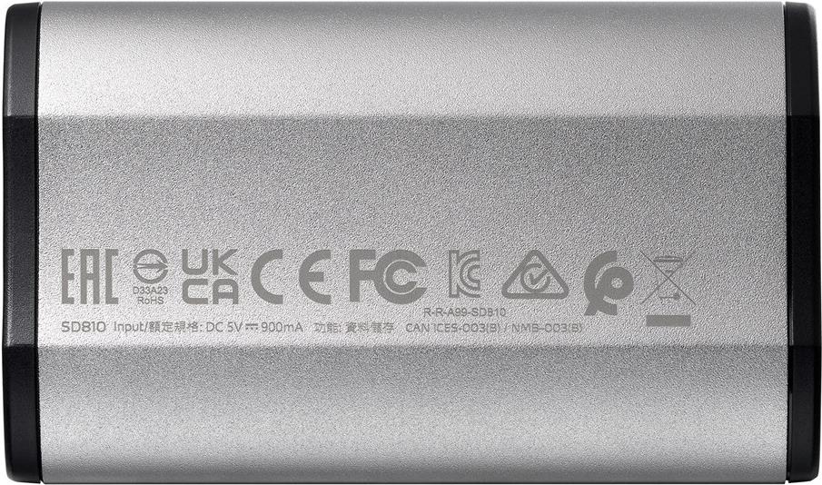 Купить ADATA SD810 2 TB Schwarz, Silber (SD810-2000G-CSG) в магазине wardena.ru