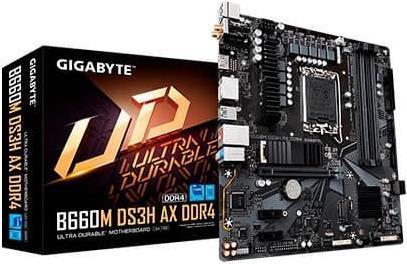 Купить Gigabyte B660M DS3H AX DDR4 - Intel - LGA 1700 - Intel® Celeron® - Intel® Core™ i3 - Intel® Core™ i5 - Intel® Core™ i7 - Intel® Core™ i9,... - LGA 1700 - DDR4-SDRAM - 128 GB (B660M DS3H AX DDR4) в магазине wardena.ru