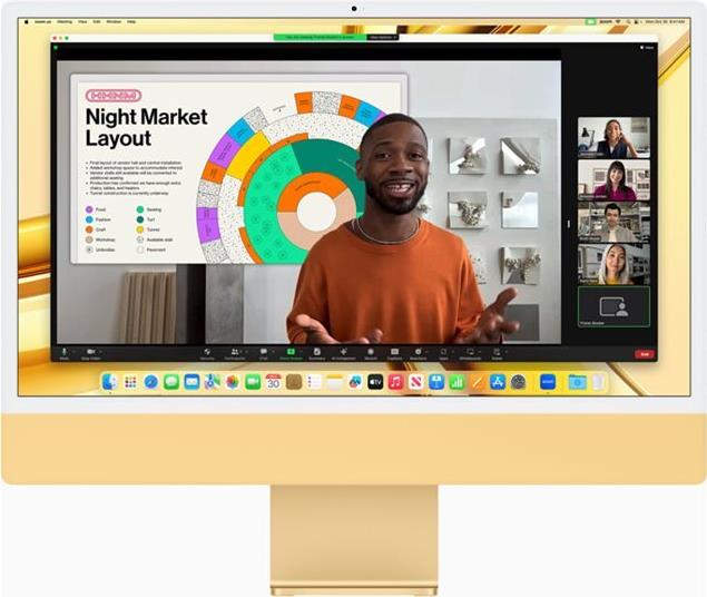 Купить APPLE iMac Z19S 59,62cm 23,5Zoll Apple M3 8C CPU/10C GPU/16C N.E. 16GB 1TB SSD Gbit Eth. MM MaKey TID DE - Orange (Z19S-Z19SD/A-AUBT) в магазине wardena.ru