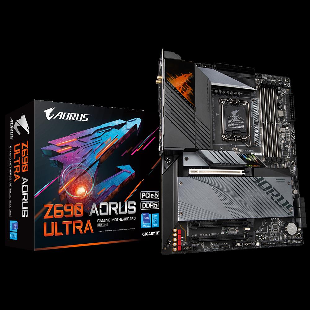 Купить Gigabyte Z690 AORUS ULTRA Motherboard Intel Z690 Express LGA 1700 ATX (Z690 AORUS ULTRA) в магазине wardena.ru